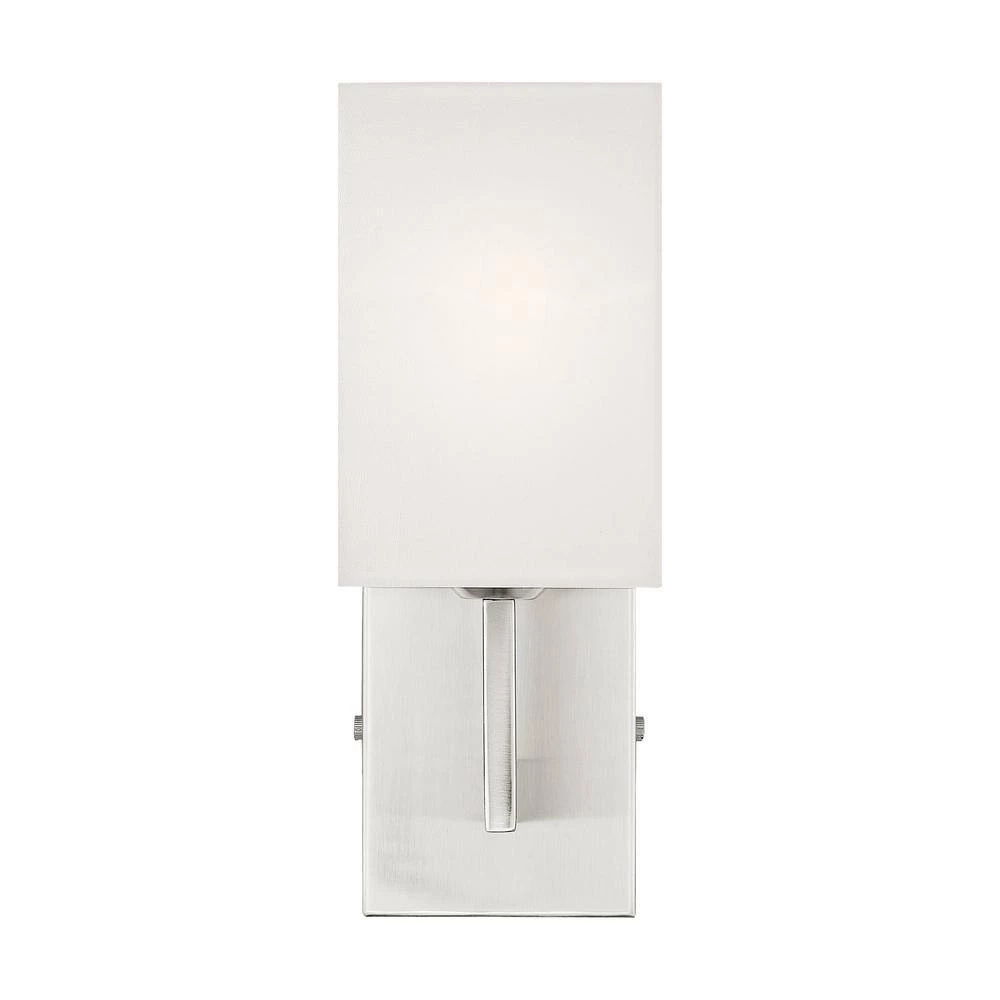 Hollborn 1 Light Brushed Nickel Wall Sconce by Livex Lighting 7 Hollborn 1 Light Brushed Nickel Wall Sconce by Livex Lighting - Image 7