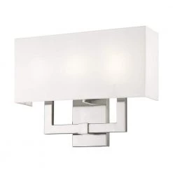 Hollborn 3 Light Brushed Nickel Wall Sconce by Livex Lighting