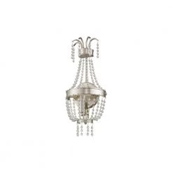 Valentina 1 Light Brushed Nickel Wall Sconce by Livex Lighting -Livex Lighting shop brushed nickel livex lighting wall sconces 51872 91 4f 1000
