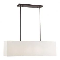 Summit 4 Light English Bronze Linear Chandelier by Livex Lighting -Livex Lighting shop english bronze livex lighting chandeliers 41156 92 1f 1000