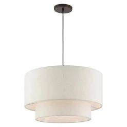 Meadow 3 Light English Bronze Pendant by Livex Lighting -Livex Lighting shop english bronze livex lighting chandeliers 49803 92 1f 1000