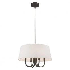 Belclaire 4 Light English Bronze Pendant Chandelier by Livex Lighting -Livex Lighting shop english bronze livex lighting chandeliers 50804 92 1f 1000