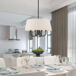 Belclaire 4 Light English Bronze Pendant Chandelier by Livex Lighting -Livex Lighting shop english bronze livex lighting chandeliers 50804 92 40 1000