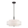 Meridian 4 Light English Bronze Pendant by Livex Lighting