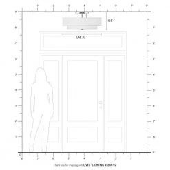 Meridian 6 Light English Bronze Semi Flush Mount by Livex Lighting 13 Meridian 6 Light English Bronze Semi Flush Mount by Livex Lighting -Livex Lighting shop english bronze livex lighting flush mount lights 45849 92 66 1000