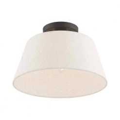 Belclaire 1 Light English Bronze Semi Flush Mount by Livex Lighting -Livex Lighting shop english bronze livex lighting flush mount lights 50802 92 1f 1000