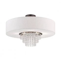 Carlisle 22 in. 5-Light English Bronze Semi-Flush Mount by Livex Lighting -Livex Lighting shop english bronze livex lighting flush mount lights 51098 92 1f 1000