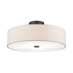 Meridian 4 Light English Bronze Semi Flush Mount by Livex Lighting 18 Meridian 4 Light English Bronze Semi Flush Mount by Livex Lighting -Livex Lighting shop english bronze livex lighting flush mount lights 52136 92 1f 1000