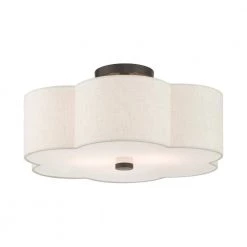 Solstice 3 Light English Bronze Semi Flush Mount by Livex Lighting 19 Solstice 3 Light English Bronze Semi Flush Mount by Livex Lighting -Livex Lighting shop english bronze livex lighting flush mount lights 58064 92 44 1000