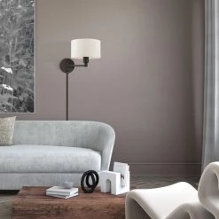 English Bronze Hardwired/Plug-In Swing Arm Wall Lamp with 1-Light by Livex Lighting -Livex Lighting shop english bronze livex lighting wall lamps 40940 92 66 1000