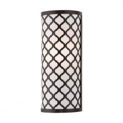 Arabesque 1 Light English Bronze ADA Wall Sconce by Livex Lighting 18 Arabesque 1 Light English Bronze ADA Wall Sconce by Livex Lighting -Livex Lighting shop english bronze livex lighting wall sconces 41114 92 1f 1000