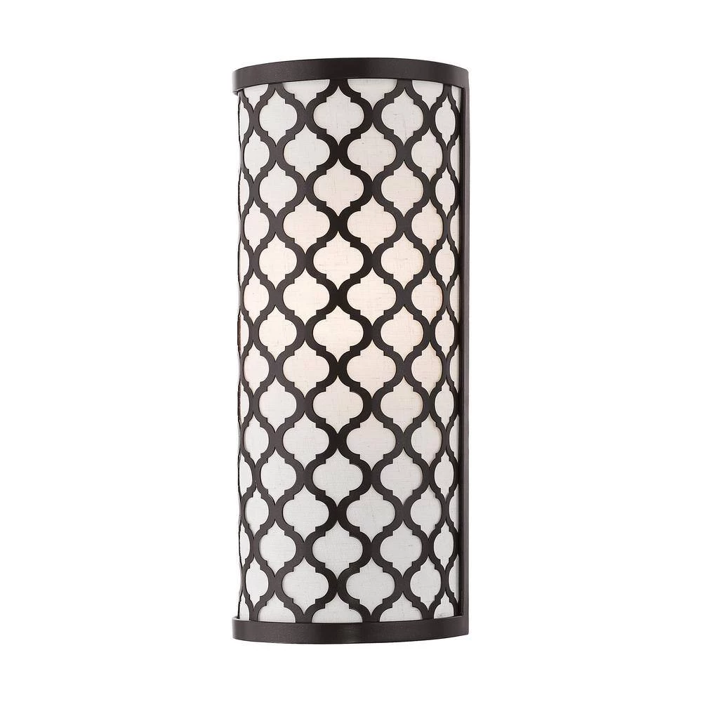 Arabesque 1 Light English Bronze ADA Wall Sconce by Livex Lighting 8 Arabesque 1 Light English Bronze ADA Wall Sconce by Livex Lighting - Image 8