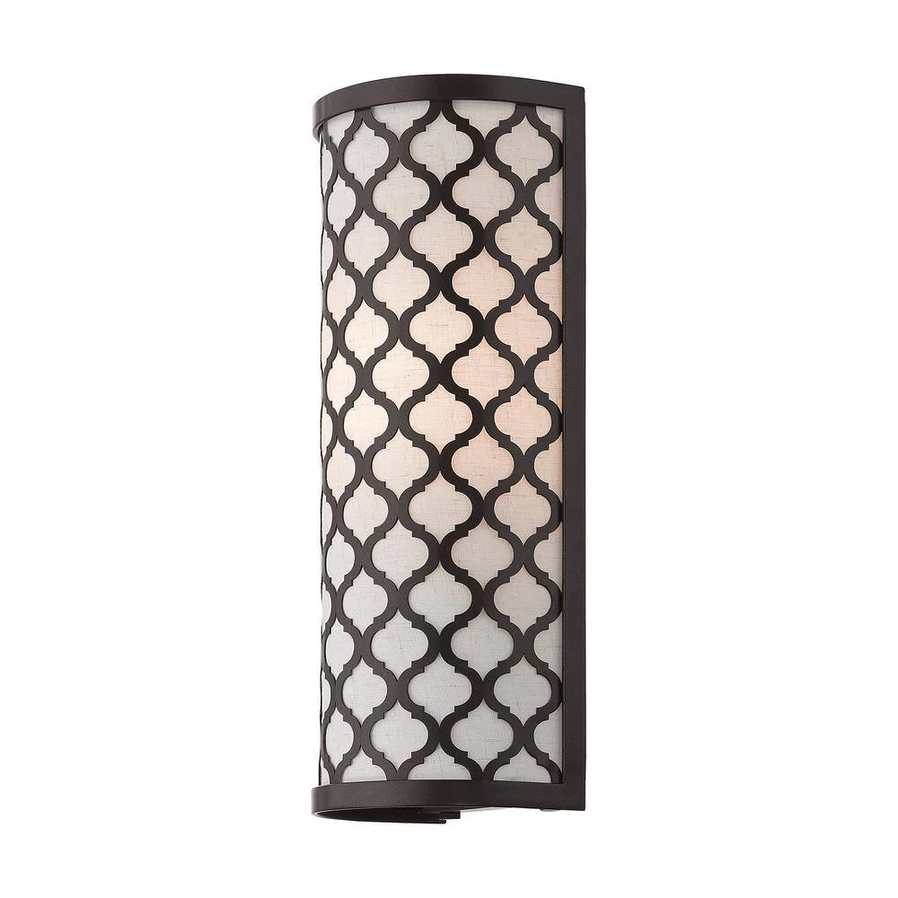 Arabesque 1 Light English Bronze ADA Wall Sconce by Livex Lighting 9 Arabesque 1 Light English Bronze ADA Wall Sconce by Livex Lighting - Image 9