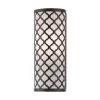 Arabesque 1 Light English Bronze ADA Wall Sconce by Livex Lighting