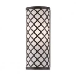 Arabesque 1 Light English Bronze ADA Wall Sconce by Livex Lighting