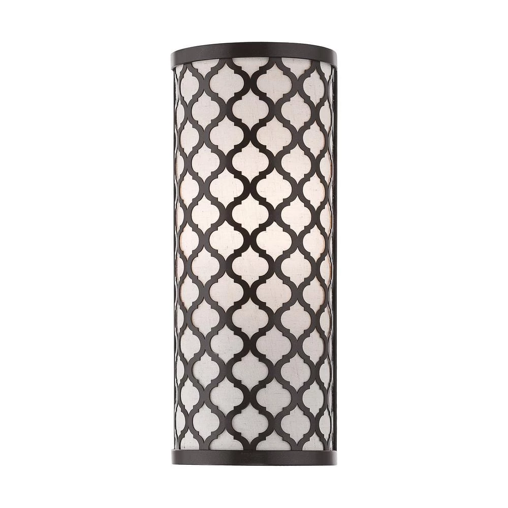 Arabesque 1 Light English Bronze ADA Wall Sconce by Livex Lighting 1 Arabesque 1 Light English Bronze ADA Wall Sconce by Livex Lighting