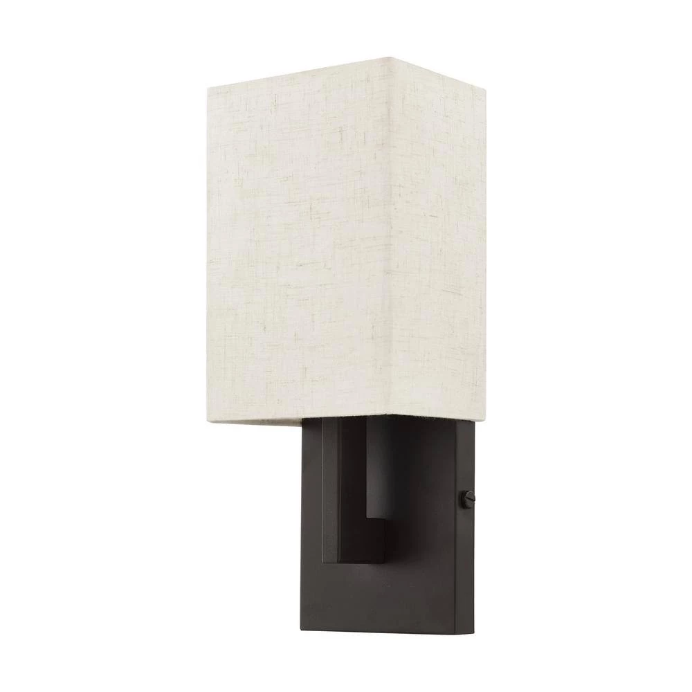 Meridian 1-Light English Bronze ADA Wall Sconce by Livex Lighting 2 Meridian 1-Light English Bronze ADA Wall Sconce by Livex Lighting - Image 2