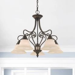 Coronado 5 Light Imperial Bronze Chandelier by Livex Lighting 13 Coronado 5 Light Imperial Bronze Chandelier by Livex Lighting -Livex Lighting shop imperial bronze livex lighting chandeliers 6135 58 1d 1000