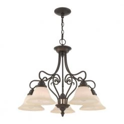Coronado 5 Light Imperial Bronze Chandelier by Livex Lighting 17 Coronado 5 Light Imperial Bronze Chandelier by Livex Lighting -Livex Lighting shop imperial bronze livex lighting chandeliers 6135 58 1f 1000