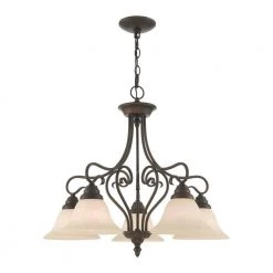Coronado 5 Light Imperial Bronze Chandelier by Livex Lighting 16 Coronado 5 Light Imperial Bronze Chandelier by Livex Lighting -Livex Lighting shop imperial bronze livex lighting chandeliers 6135 58 4f 1000