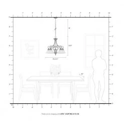 Coronado 5 Light Imperial Bronze Chandelier by Livex Lighting 14 Coronado 5 Light Imperial Bronze Chandelier by Livex Lighting -Livex Lighting shop imperial bronze livex lighting chandeliers 6135 58 66 1000