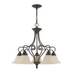 Coronado 5 Light Imperial Bronze Chandelier by Livex Lighting 15 Coronado 5 Light Imperial Bronze Chandelier by Livex Lighting -Livex Lighting shop imperial bronze livex lighting chandeliers 6135 58 c3 1000
