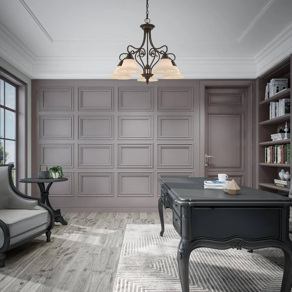 Coronado 5 Light Imperial Bronze Chandelier by Livex Lighting 2 Coronado 5 Light Imperial Bronze Chandelier by Livex Lighting - Image 2