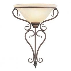 Coronado 1 Light Imperial Bronze Wall Sconce by Livex Lighting