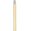 Natural Brass 12" Length Rod Extension Stem by Livex Lighting