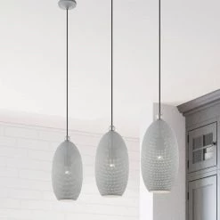 Dublin 1 Light Nordic Gray with Brushed Nickel Accents Pendant by Livex Lighting 15 Dublin 1 Light Nordic Gray with Brushed Nickel Accents Pendant by Livex Lighting -Livex Lighting shop nordic gray livex lighting chandeliers 49101 80 a0 1000