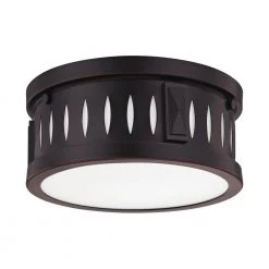 Vista 2 Light Olde Bronze Flush Mount by Livex Lighting