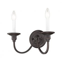 Cranford 2 Light Olde Bronze Wall Sconce by Livex Lighting -Livex Lighting shop olde bronze livex lighting wall sconces 5142 67 4f 1000