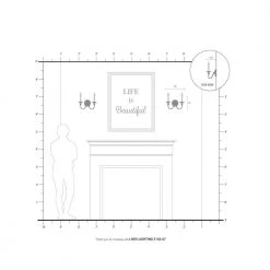 Cranford 2 Light Olde Bronze Wall Sconce by Livex Lighting -Livex Lighting shop olde bronze livex lighting wall sconces 5142 67 66 1000