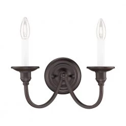 Cranford 2 Light Olde Bronze Wall Sconce by Livex Lighting -Livex Lighting shop olde bronze livex lighting wall sconces 5142 67 c3 1000