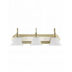 Belmont 3 Light Polished Brass & Polished Chrome Bath Vanity by Livex Lighting -Livex Lighting shop polished brass and polished chrome livex lighting vanity lighting 1003 25 1f 1000