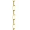 Polished Brass Extra Heavy Duty Decorative Chain by Livex Lighting