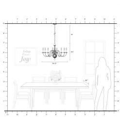 Williamsburgh 8 Light Polished Brass Chandelier by Livex Lighting -Livex Lighting shop polished brass livex lighting chandeliers 5007 02 66 1000