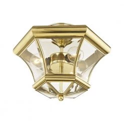 Monterey 3 Light Polished Brass Semi Flush Mount by Livex Lighting 7 Monterey 3 Light Polished Brass Semi Flush Mount by Livex Lighting -Livex Lighting shop polished brass livex lighting flush mount lights 4083 02 4f 1000