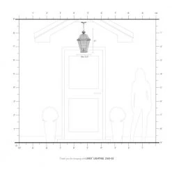 Georgetown 3 Light Polished Brass Outdoor Pendant Lantern by Livex Lighting -Livex Lighting shop polished brass livex lighting outdoor pendant lights 2365 02 66 1000