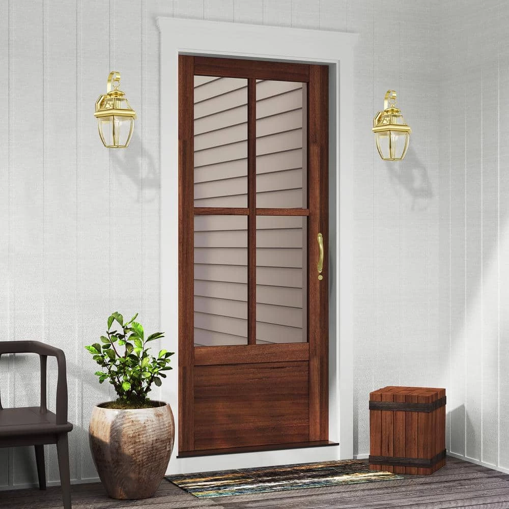 Monterey 1 Light Polished Brass Outdoor Wall Sconce by Livex Lighting 2 Monterey 1 Light Polished Brass Outdoor Wall Sconce by Livex Lighting - Image 2