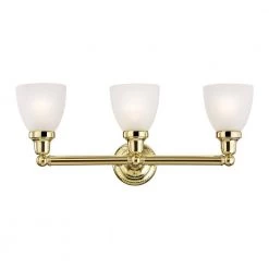 Classic 3 Light Polished Brass Bath Vanity by Livex Lighting 9 Classic 3 Light Polished Brass Bath Vanity by Livex Lighting -Livex Lighting shop polished brass livex lighting vanity lighting 1023 02 4f 1000