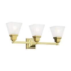 Mission 3 Light Polished Brass Bath Vanity by Livex Lighting 21 Mission 3 Light Polished Brass Bath Vanity by Livex Lighting -Livex Lighting shop polished brass livex lighting vanity lighting 1033 02 1f 1000