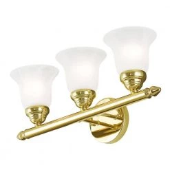 Neptune 3 Light Polished Brass Bath Vanity by Livex Lighting -Livex Lighting shop polished brass livex lighting vanity lighting 1063 02 1f 1000