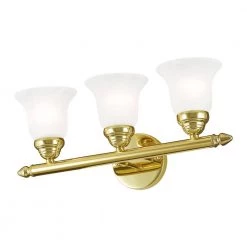 Neptune 3 Light Polished Brass Bath Vanity by Livex Lighting -Livex Lighting shop polished brass livex lighting vanity lighting 1063 02 4f 1000