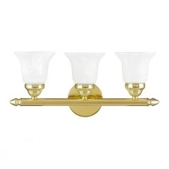 Neptune 3 Light Polished Brass Bath Vanity by Livex Lighting -Livex Lighting shop polished brass livex lighting vanity lighting 1063 02 c3 1000