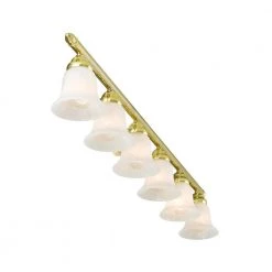 Neptune 6 Light Polished Brass Bath Vanity by Livex Lighting -Livex Lighting shop polished brass livex lighting vanity lighting 1066 02 1f 1000