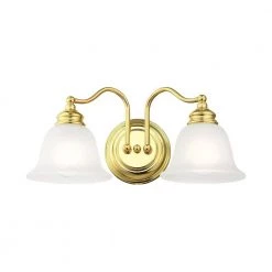Essex 2 Light Polished Brass Bath Vanity by Livex Lighting 18 Essex 2 Light Polished Brass Bath Vanity by Livex Lighting -Livex Lighting shop polished brass livex lighting vanity lighting 1352 02 4f 1000