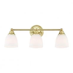 Somerville 3 Light Polished Brass Bath Vanity by Livex Lighting 20 Somerville 3 Light Polished Brass Bath Vanity by Livex Lighting -Livex Lighting shop polished brass livex lighting vanity lighting 13663 02 44 1000