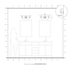 Edgemont 3 Light Polished Brass Bath Vanity by Livex Lighting 20 Edgemont 3 Light Polished Brass Bath Vanity by Livex Lighting -Livex Lighting shop polished brass livex lighting vanity lighting 1533 02 77 1000