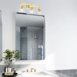 Mission 3 Light Polished Brass Vanity Sconce by Livex Lighting -Livex Lighting shop polished brass livex lighting vanity lighting 17173 02 a0 1000